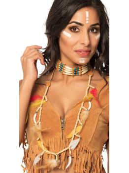 Conjunto Indio (gargantilla y collar)