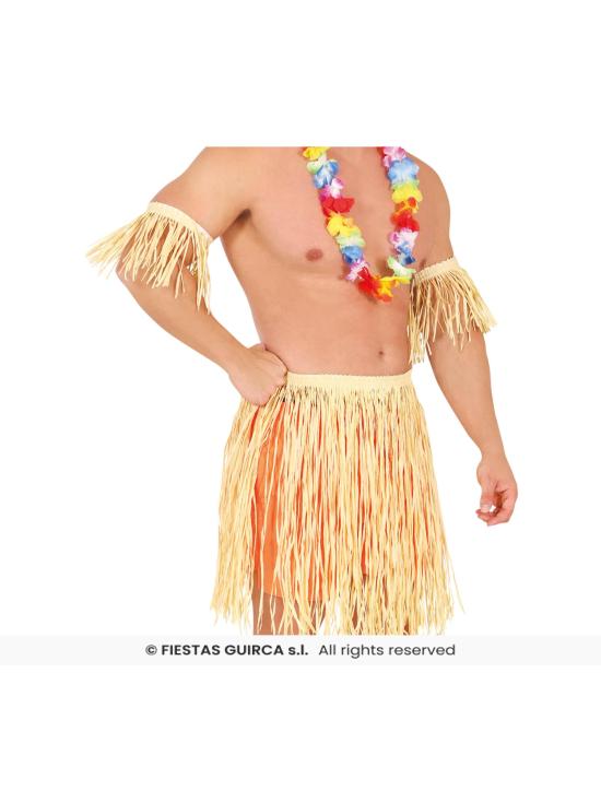 Conjuto Zulu & Hawaiano para Adulto