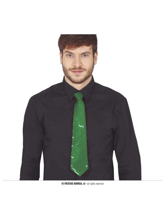 Corbata Lentejuelas de Colores 35 cms