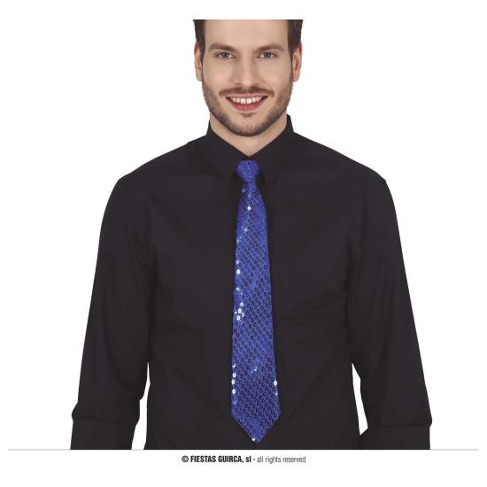 Corbata Lentejuelas de Colores 35 cms