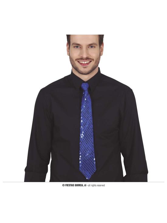 Corbata Lentejuelas de Colores 35 cms