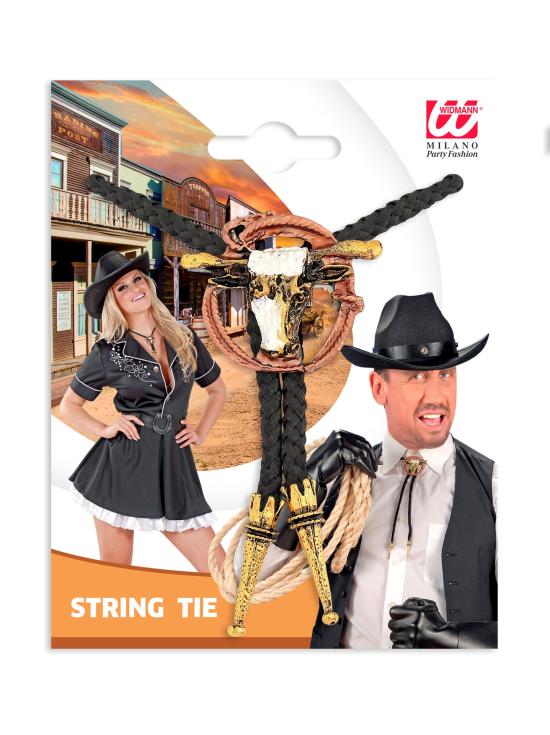 Corbata Vaquera Bolo Cowboy - Widmann