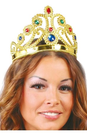 Corona  Reina Oro Brillantes