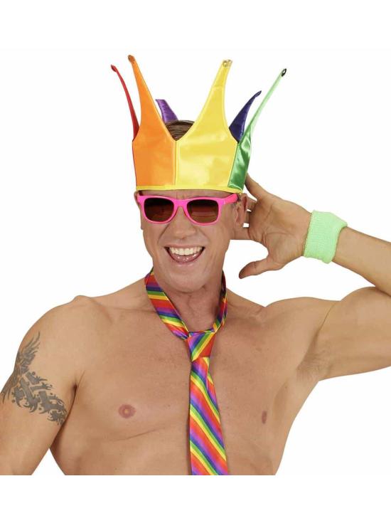 Corona Arcoiris unisex .