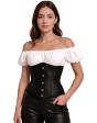 Corset Negro para Mujer – Top de Disfraz Elegante de Princesas y Marquesas