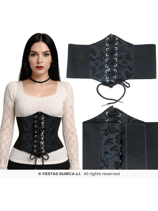 Corset para Mujer Adulta – Talla Única Negro