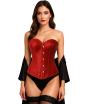 Corset Rojo de Mujer – Accesorio de Disfraz para Carnaval, Princesas y Fiestas Elegantes
