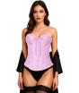 Corset Rosa de Mujer – Top de Disfraz para Princesas, Marquesas y Fiestas de Carnaval