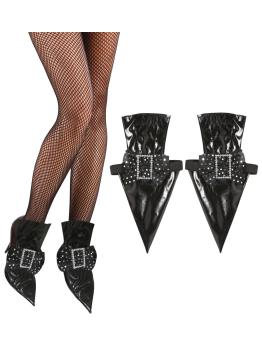 Cubre Zapatos con Hebillas Brujas Vinilo Lujo