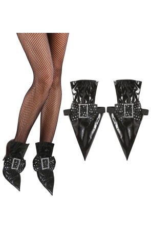 Cubre Zapatos con Hebillas Brujas Vinilo Lujo