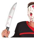 Cuchillo con sangre, 50 cms.