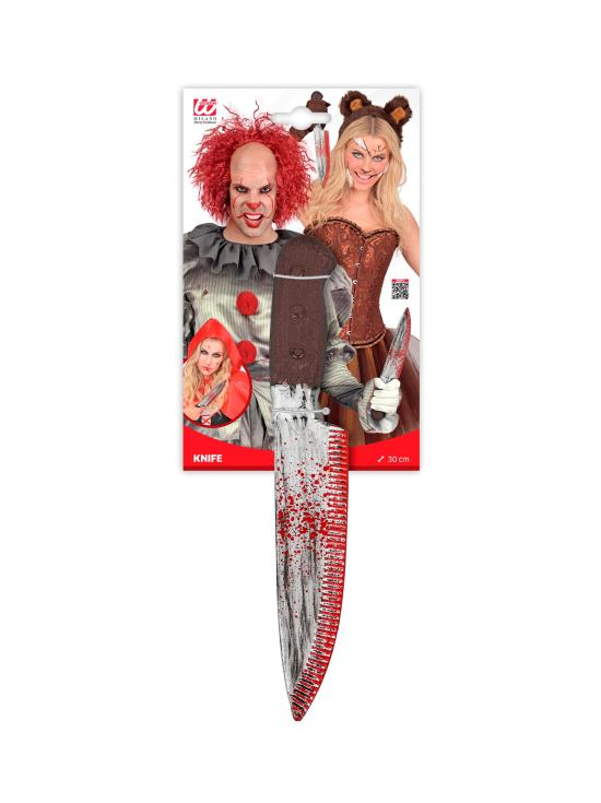 Cuchillo Ensangrentado 30 cm para Halloween