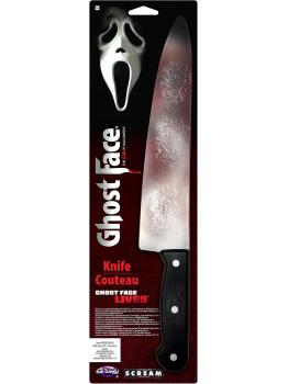 Cuchillo Oficial Ghost Face – Accesorio Clásico del Terror