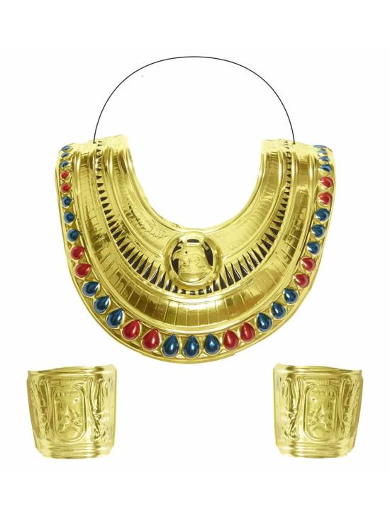 Set Cuello y Brazaletes de Egipcios .