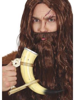 Cuerno Vikingo con soporte 25 cms