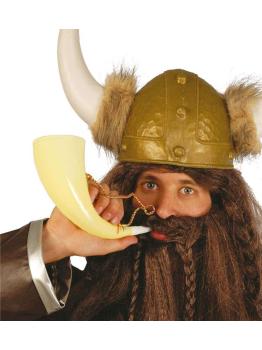 Cuerno Vikingo con Sonido 24 cms