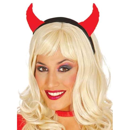 Cuernos de Diablo Tela Rojos. Cuernos de Diablo Tela Rojos.