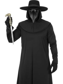 Daga de Águila Plateada 43 cm para Disfraz Adulto – Accesorio Halloween