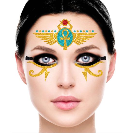Decoración Adhesiva Cara Egipcia