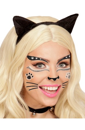 Decoración Adhesiva Cara gato