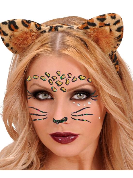 Decoración Adhesiva Cara Tigre