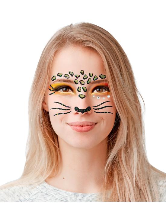 Decoración Adhesiva Cara Tigre