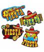 Decoración fiestas Mexicana 55 cm Set 4