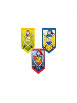 Decoración Medieval Escudos Caballeros.