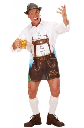 Delantal  Bávaro Oktoberfest para adulto