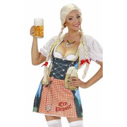 Delantal Chica Bávara Oktoberfest