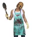 Delantal Halloween Cirujano Loco para adulto