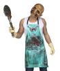Delantal Halloween Cirujano Loco para adulto