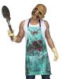 Delantal Halloween Cirujano Loco para adulto