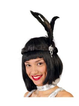 Diadema Charleston con Pluma