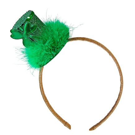 Diadema Mini sombrero San Patrick