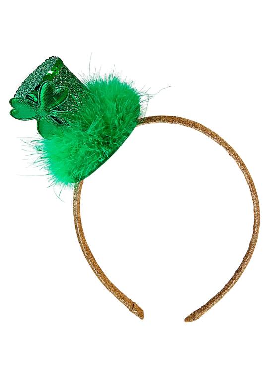 Diadema Mini sombrero San Patrick