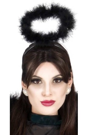 Diadema de Angel Negro