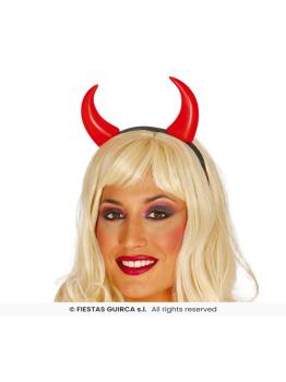 Diadema de Cuernos Diablo