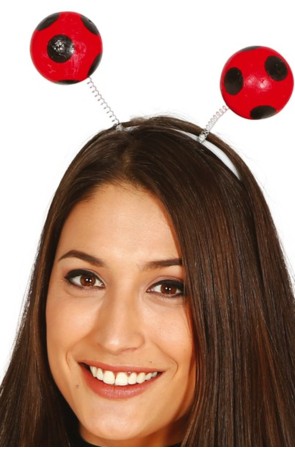 Diadema de Mariquita bolas