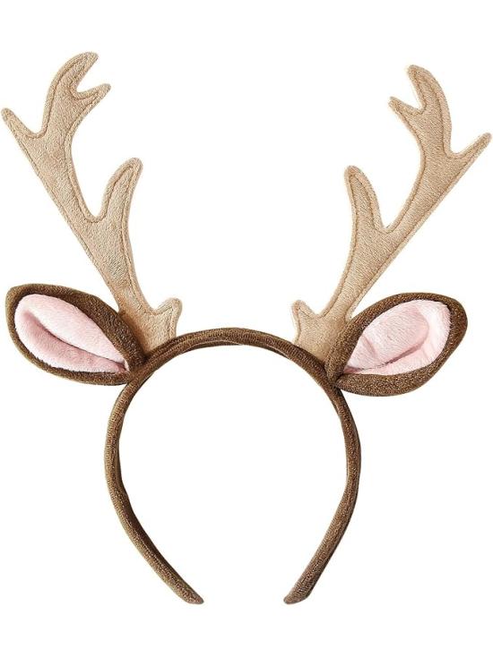 Diadema de Reno para Adultos – Orejas y Cuernos de Fieltro (Widmann)