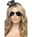 Diadema Mini Gorro de Policía Luxe.