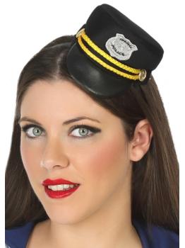 Diadema Mini Sombrero de Policías