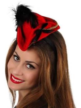 Diadema mini sombrero pirata