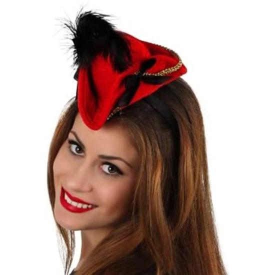 Diadema mini sombrero pirata Diadema mini sombrero pirata