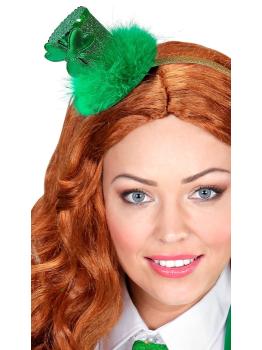 Diadema Mini sombrero San Patrick