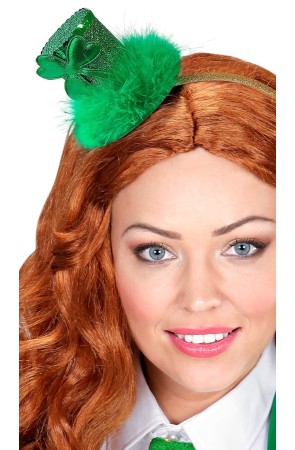 Diadema Mini sombrero San Patrick