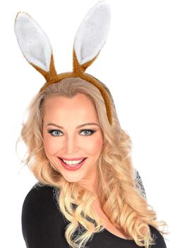 Diadema para el pelo con orejas de conejo
