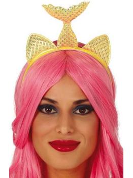 Diadema Sirena Dorada
