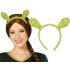 Diadema Verde Estilo Fiona Shrek con Orejas de Ogro