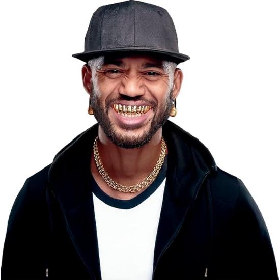 Dientes de Oro Ficticios para Disfraces Dientes de Oro Ficticios para Disfraces